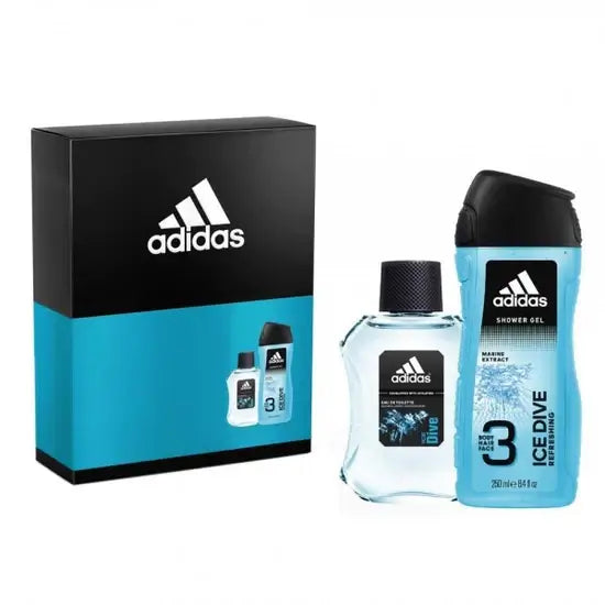 Adidas Ice Dive Eau De Toilette 50ml Gift Set