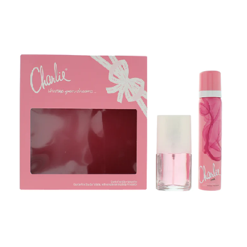 Charlie Pink Eau De Toilette 30ml Gift Set