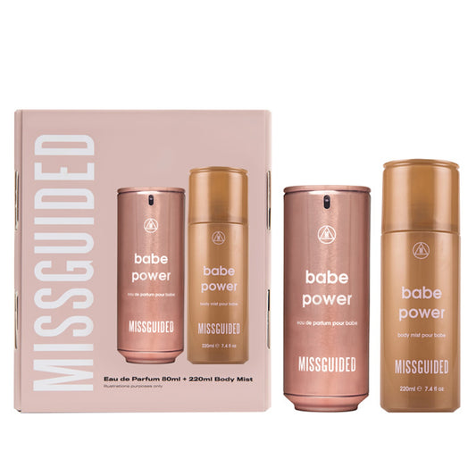 Missguided Babe Power Eau De Parfum 80ml Gift Set
