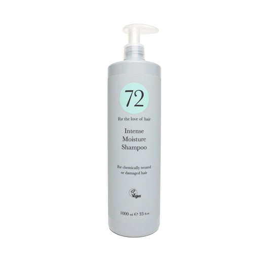 72 Hair Vegan Intense Moisture Shampoo - Various Sizes