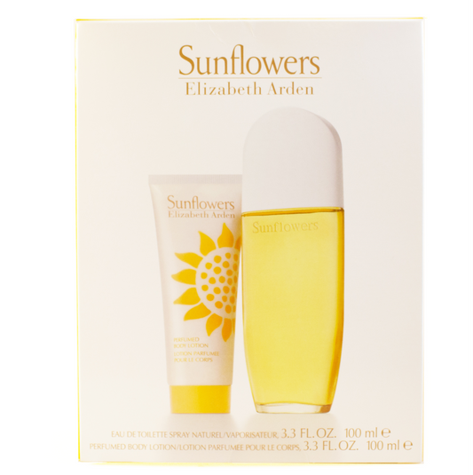 Elizabeth Arden Sunflowers Eau De Toilette 100ml Gift Set
