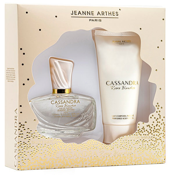Jeanne Arthes Cassandra Roses Blanches Eau De Parfum 100ml Gift Set