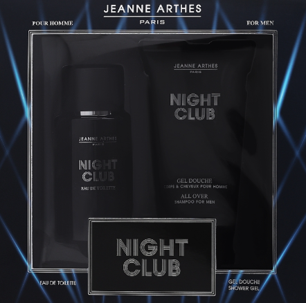 Jeanne Arthes Night Club Eau De Toilette 100ml Gift Set