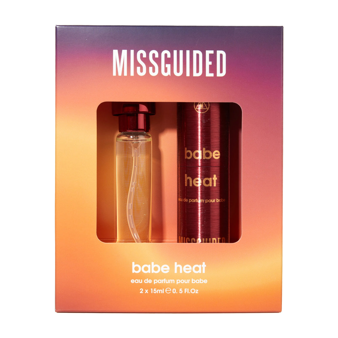 Missguided Babe Heat Eau De Parfum 30ml Atomiser Gift Set