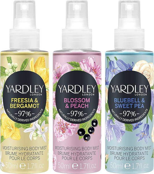 Yardley Contemporary Fragrance Moisturising Body Mist Gift Set