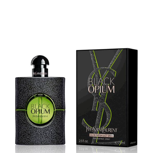Yves Saint Laurent Black Opium Illicit Green Eau De Parfum 75ml Spray