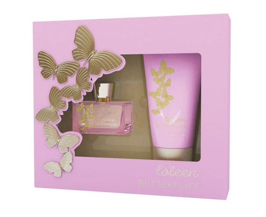 Coleen Butterflies Eau De Toilette 50ml Gift Set