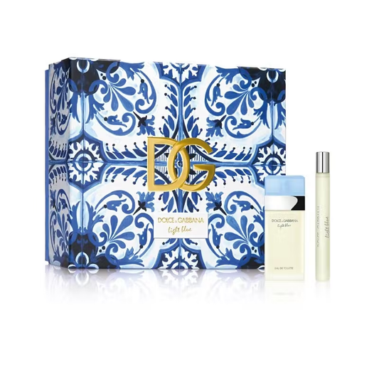 Dolce & Gabbana Light Blue For Women Eau De Toilette 25ml Gift Set
