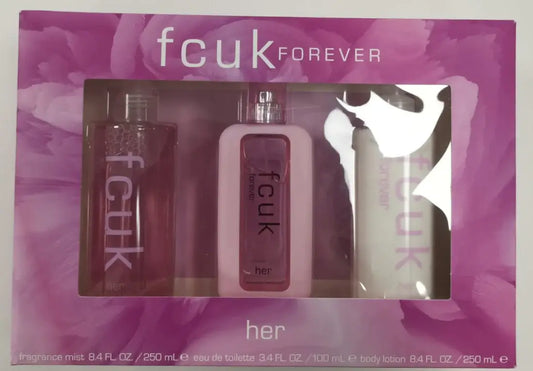 FCUK Forever Her EDT 100ml Gift Set