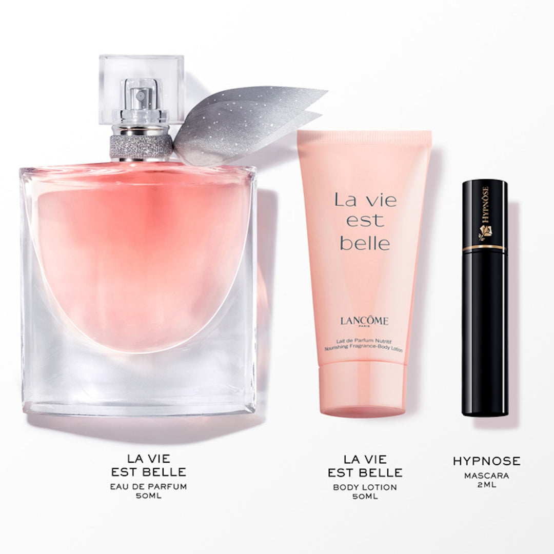 Lancome La Vie Est Belle Soleil Cristal Eau De Parfum 50ml Gift Set
