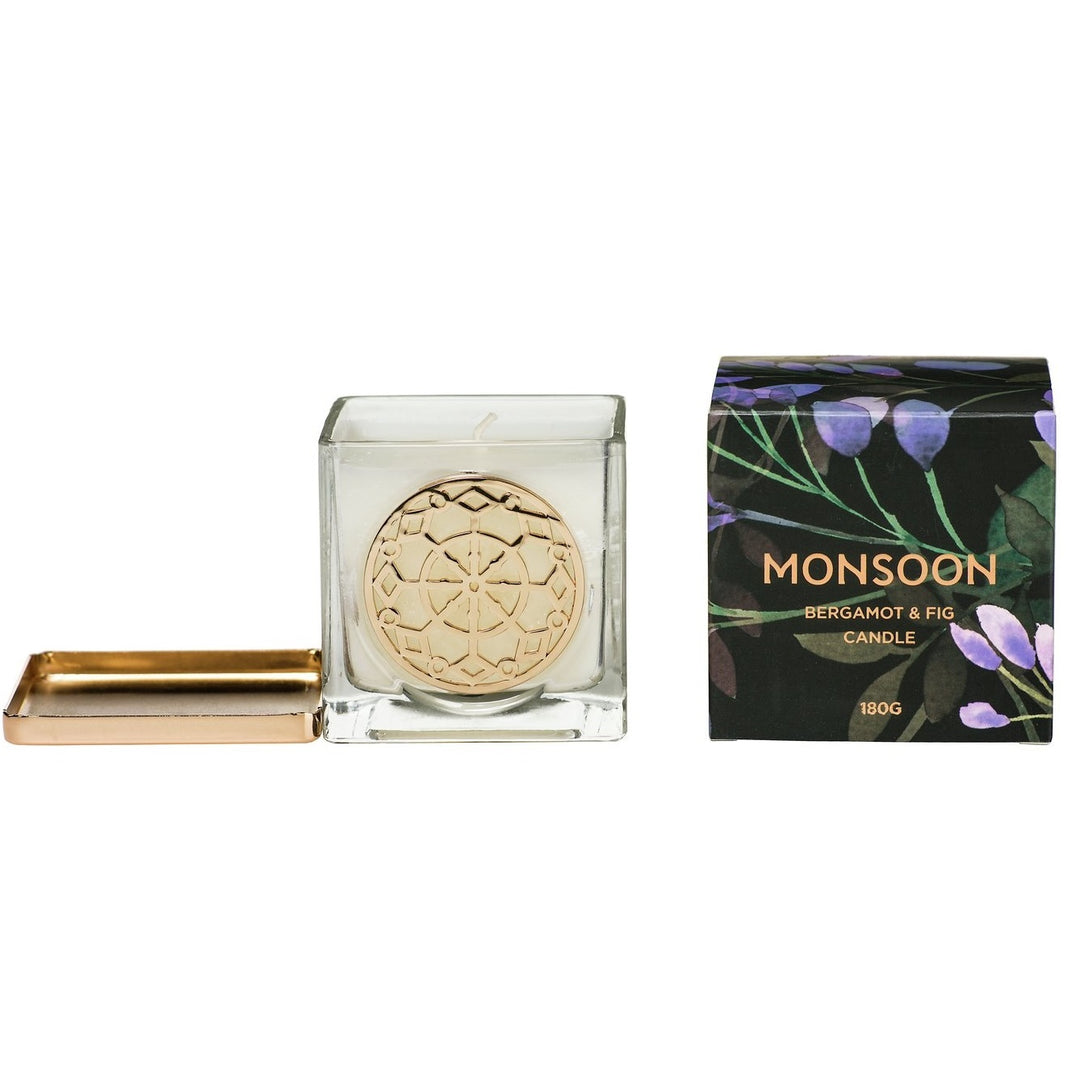Monsoon Bergamot & Fig Candle 180g