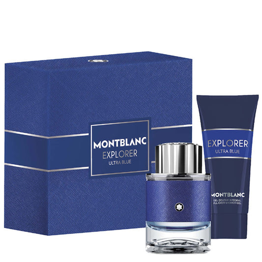 Montblanc Explorer Ultra Blue Eau De Parfum 60ml Gift Set