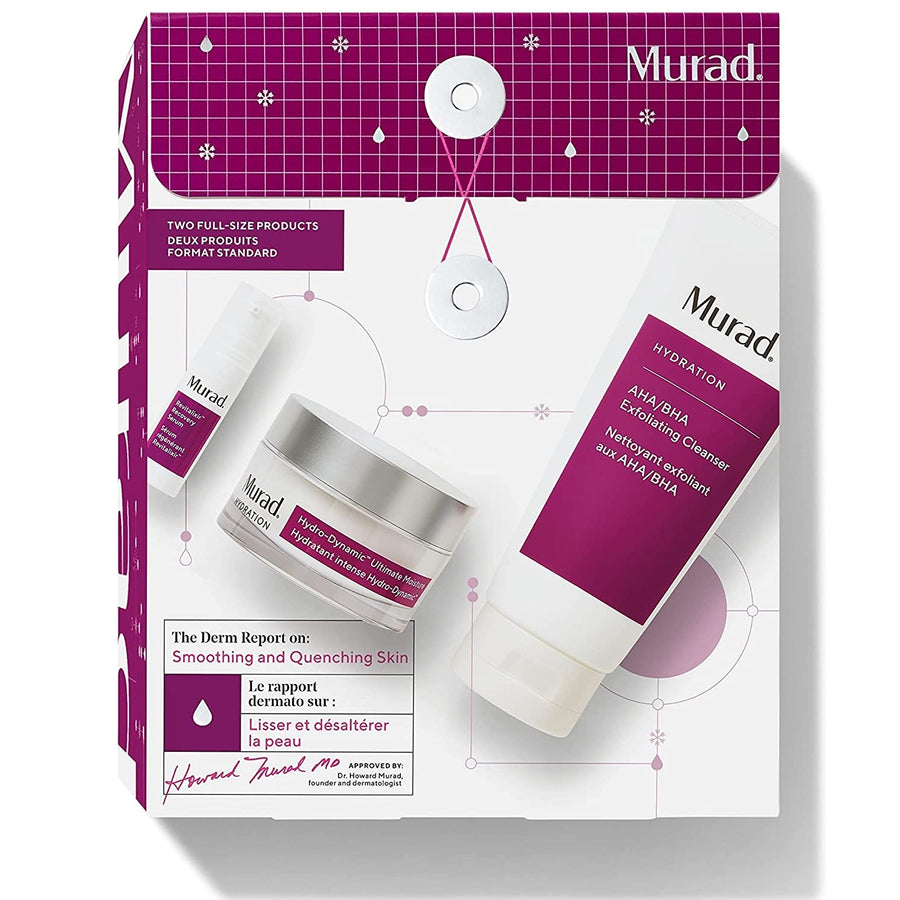 Murad The Derm Report Smoothing & Quenching Skin Set