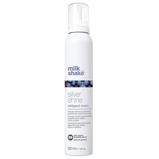 Milk_Shake Silver Shine Whipped Cream Leave-In Conditioner for Blonde & Grey Hair 200ml