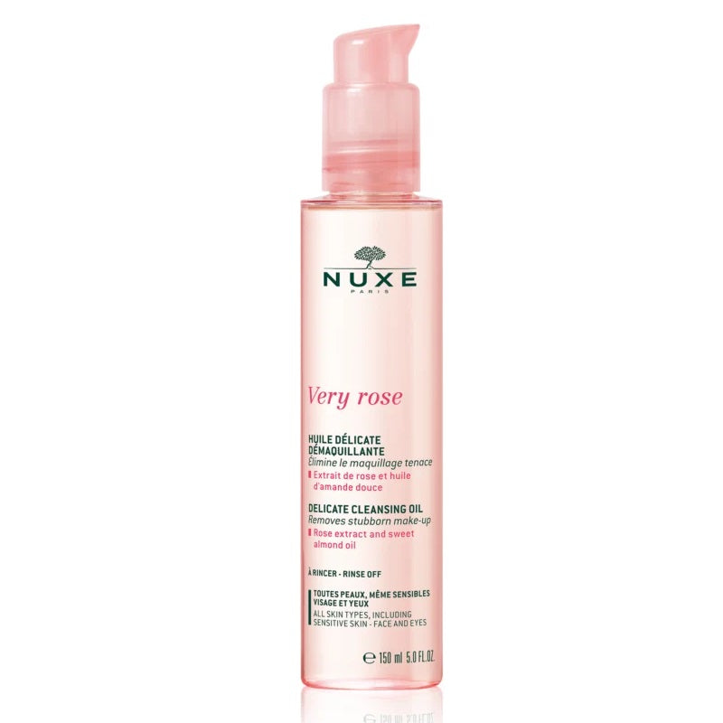 Nuxe Very Rose Gentle Cleansing Oil For Face & Eyes 150ml