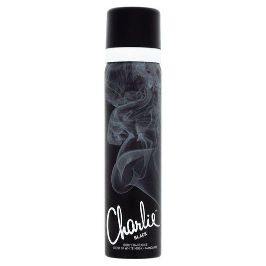 Revlon Charlie Black Deodorant Body Spray 75ml