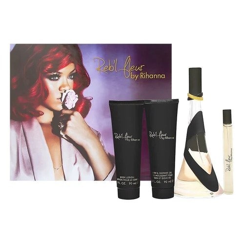 Rihanna Reb'l Fleur Eau De Parfum 100ml Gift Set